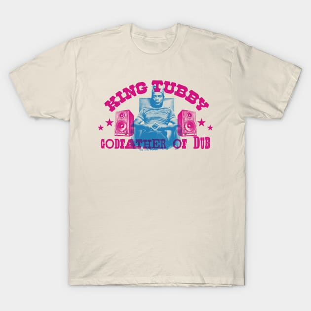 King Tubby Godfather of Dub T-Shirt by HAPPY TRIP PRESS